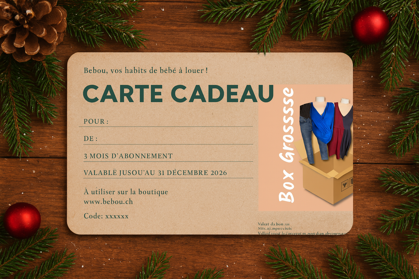 Carte cadeau