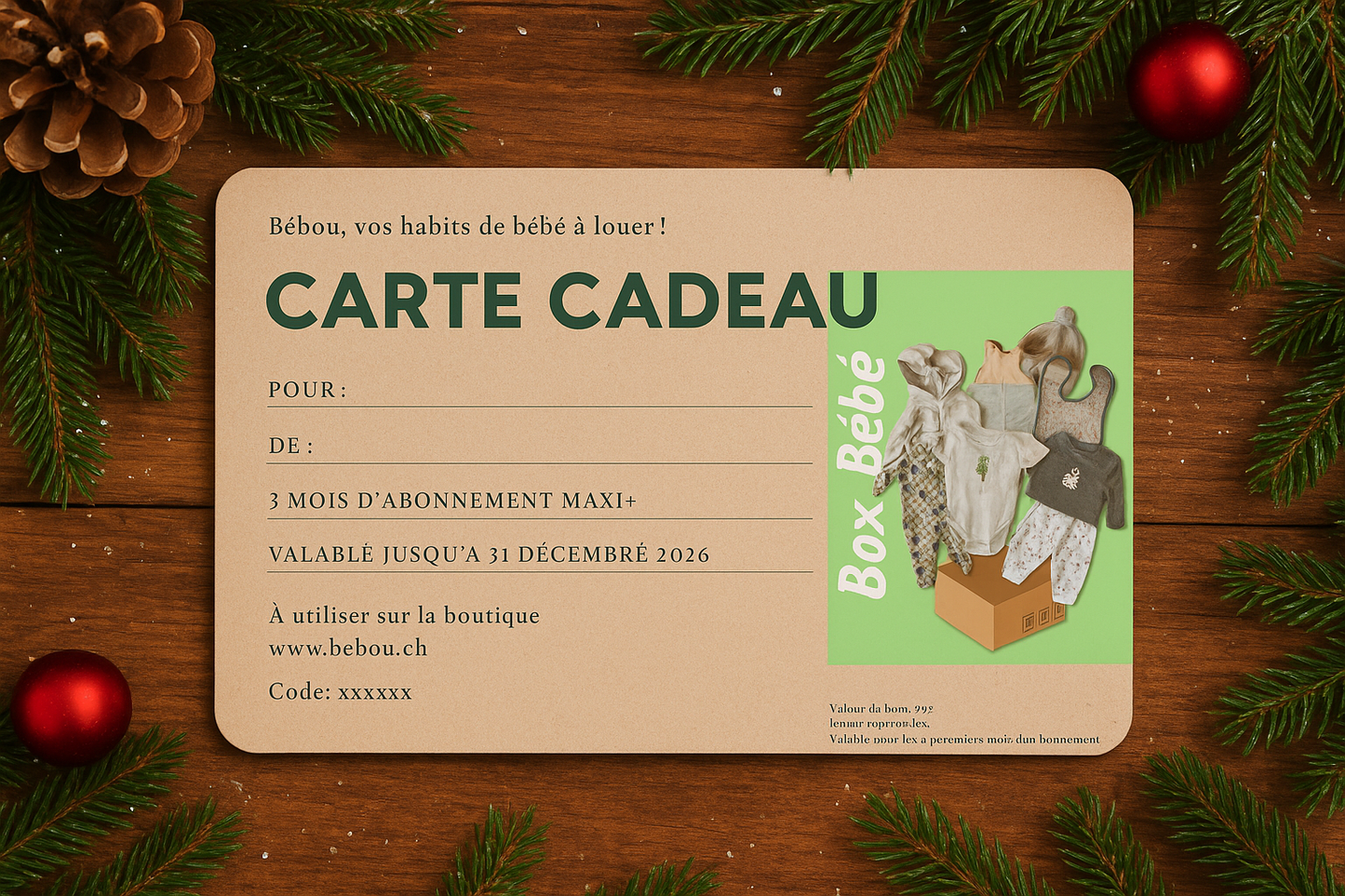 Carte cadeau