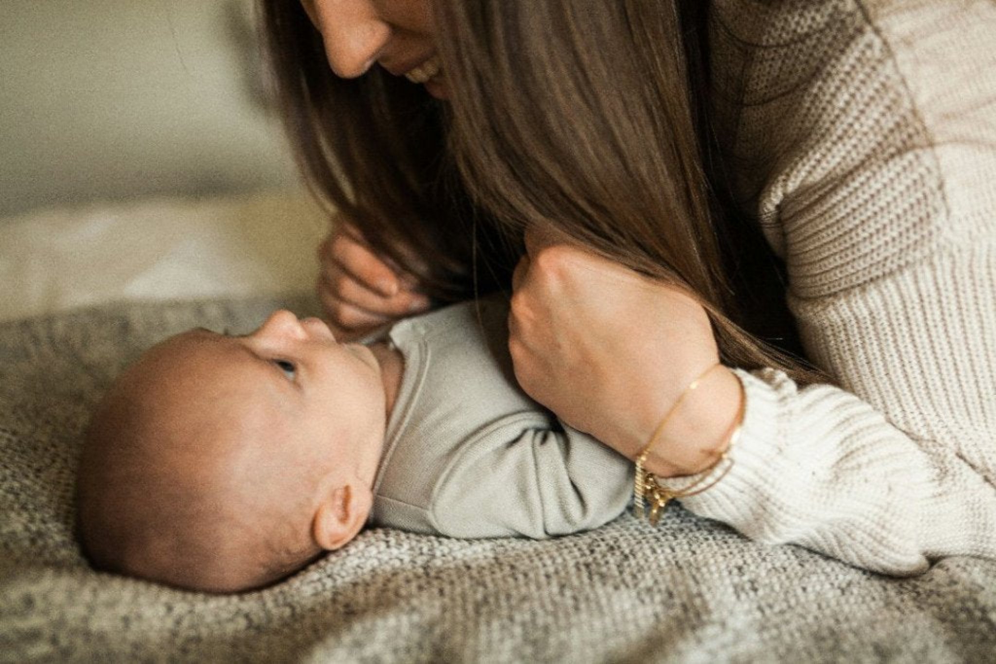 Image d'une maman et de son bébé